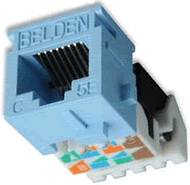 Belden Cat 5e EZ-MDVO, Blue Part Number: AX100653